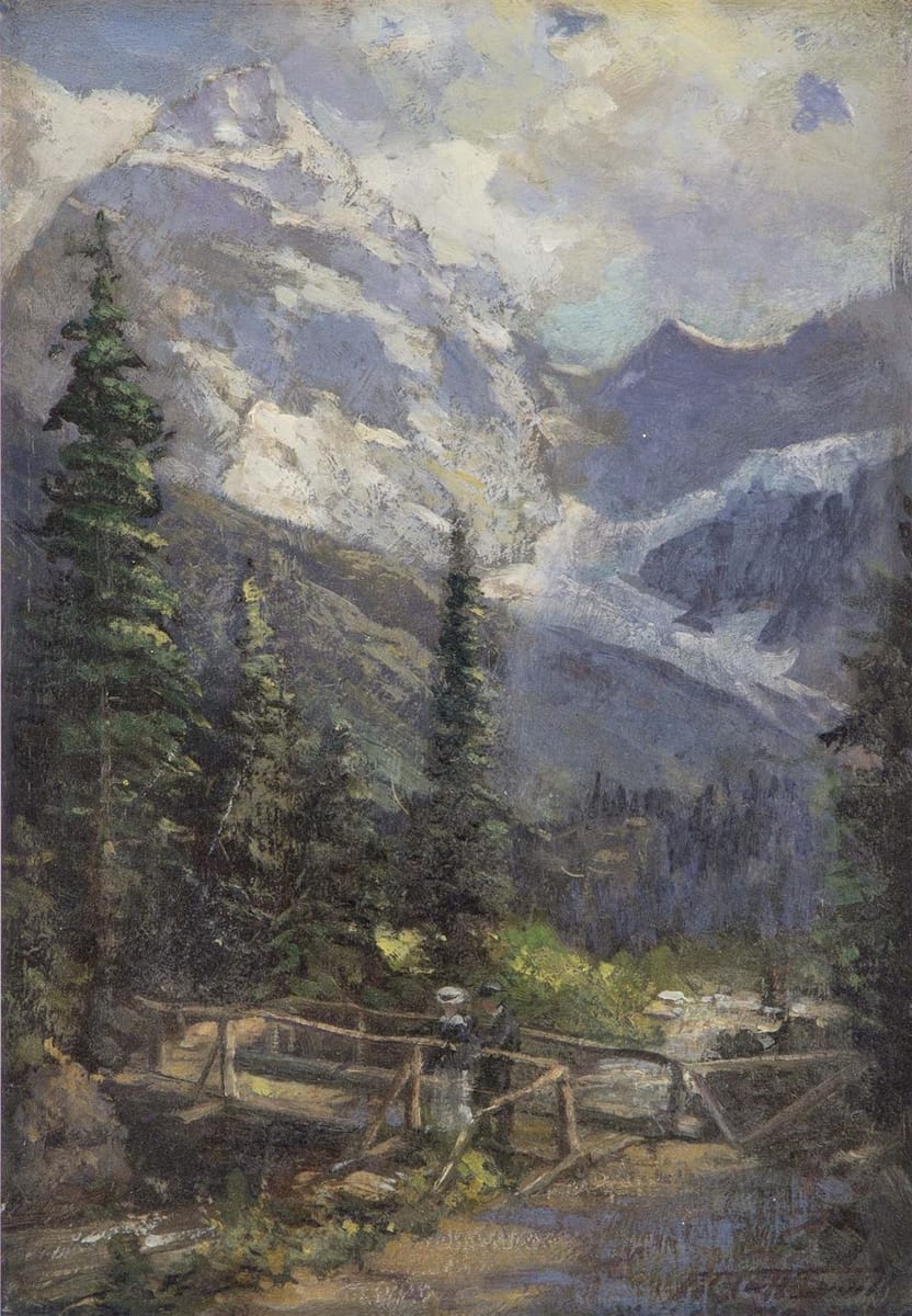 Artwork Title: Mt. Sir Donald Glacier B.C
