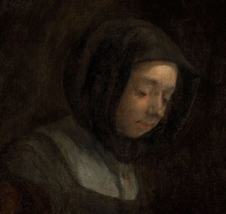 Artwork Title: Woman in Front of a Mirror