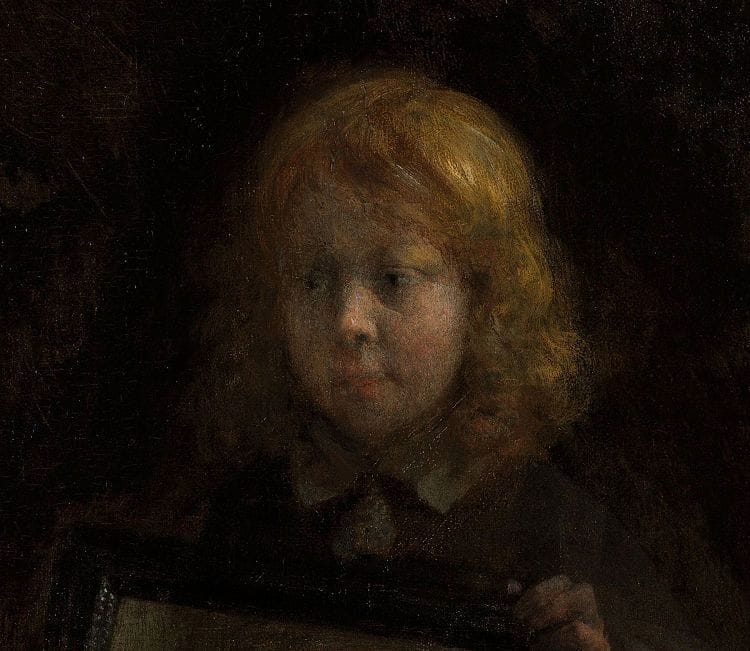 Artwork Title: Woman in Front of a Mirror