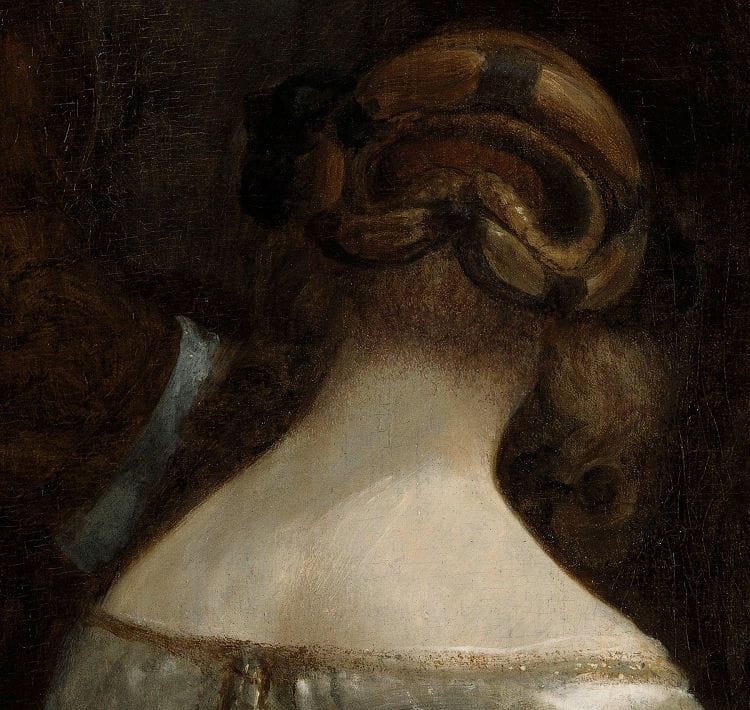 Artwork Title: Woman in Front of a Mirror