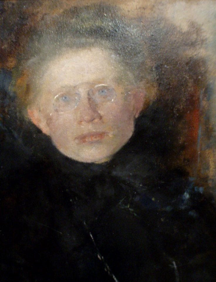 Artwork Title: Portrait of painter Anna Saryusz-Zaleska