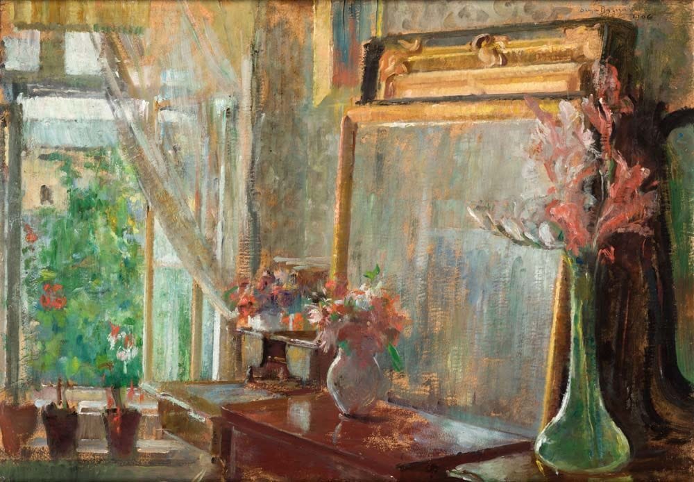 Artwork Title: Interior of the Artist's Studio in Krakow