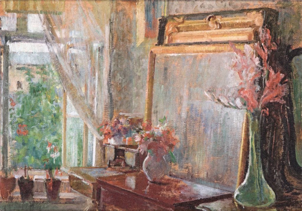 Artwork Title: Interior of the Artist's Studio in Krakow
