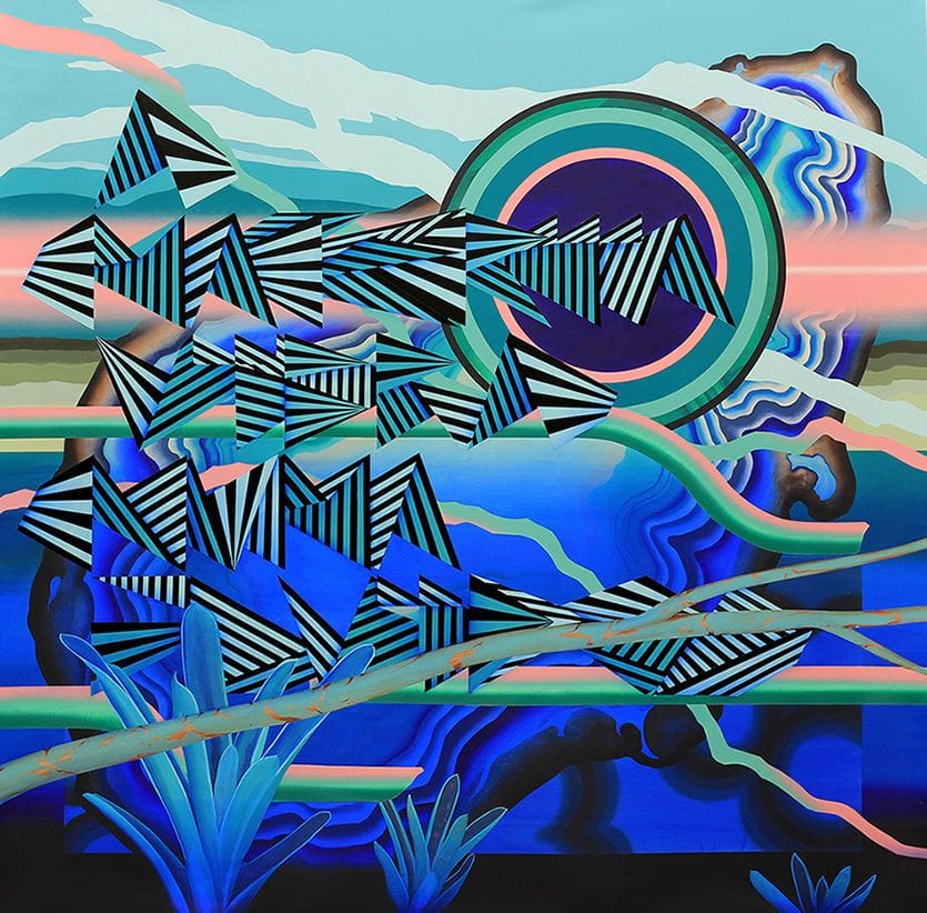Artwork Title: A Matéria Vibra Numa Fluidez Radiante