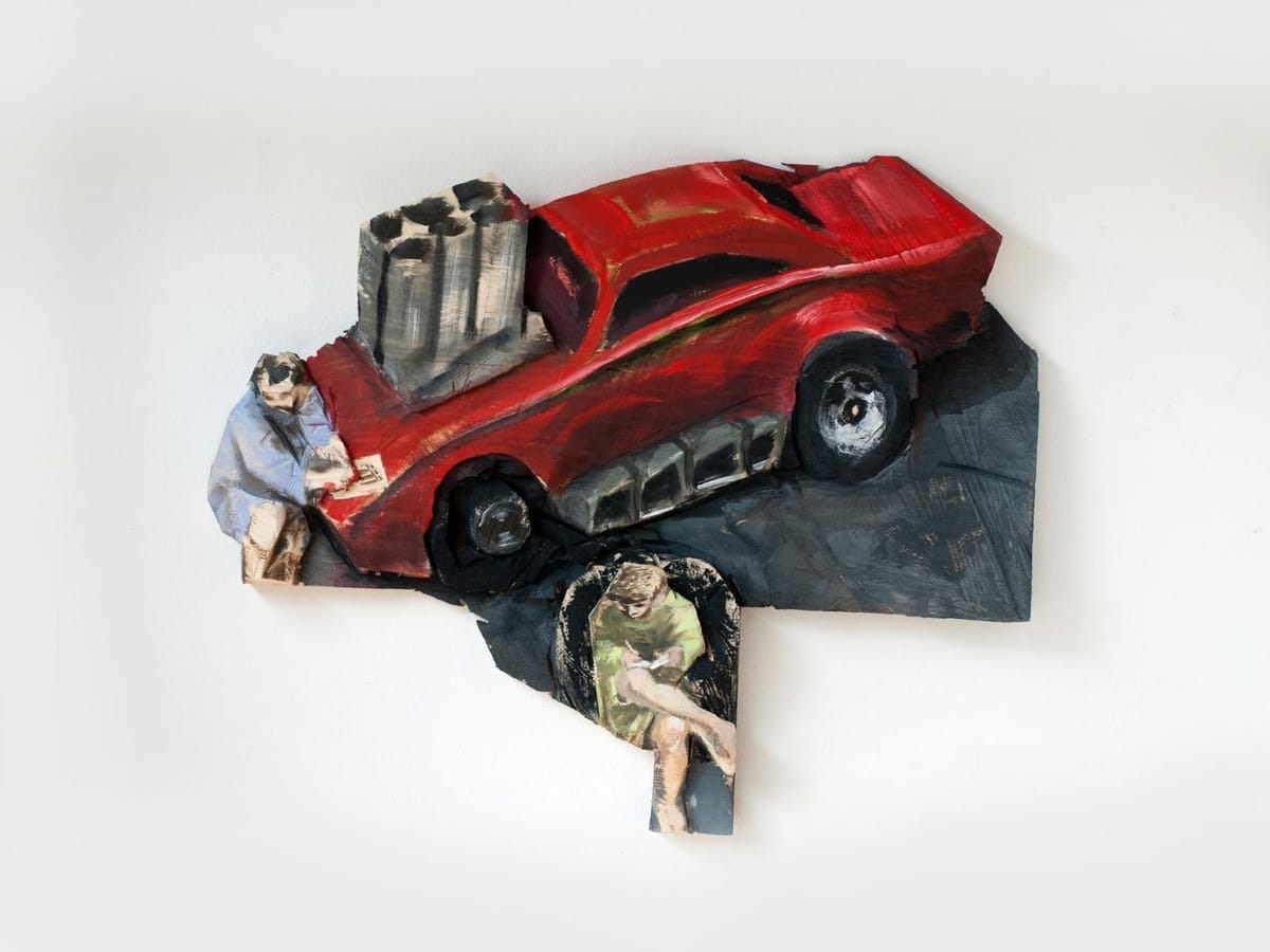 Artwork Title: The art of driving 3