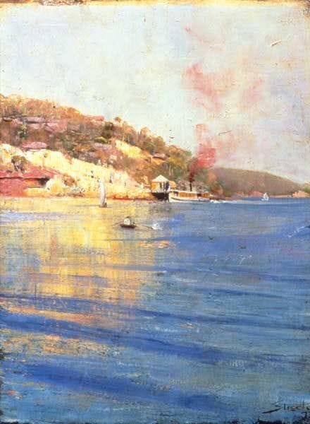 Artwork Title: The Point Wharf, Mosman Bay
