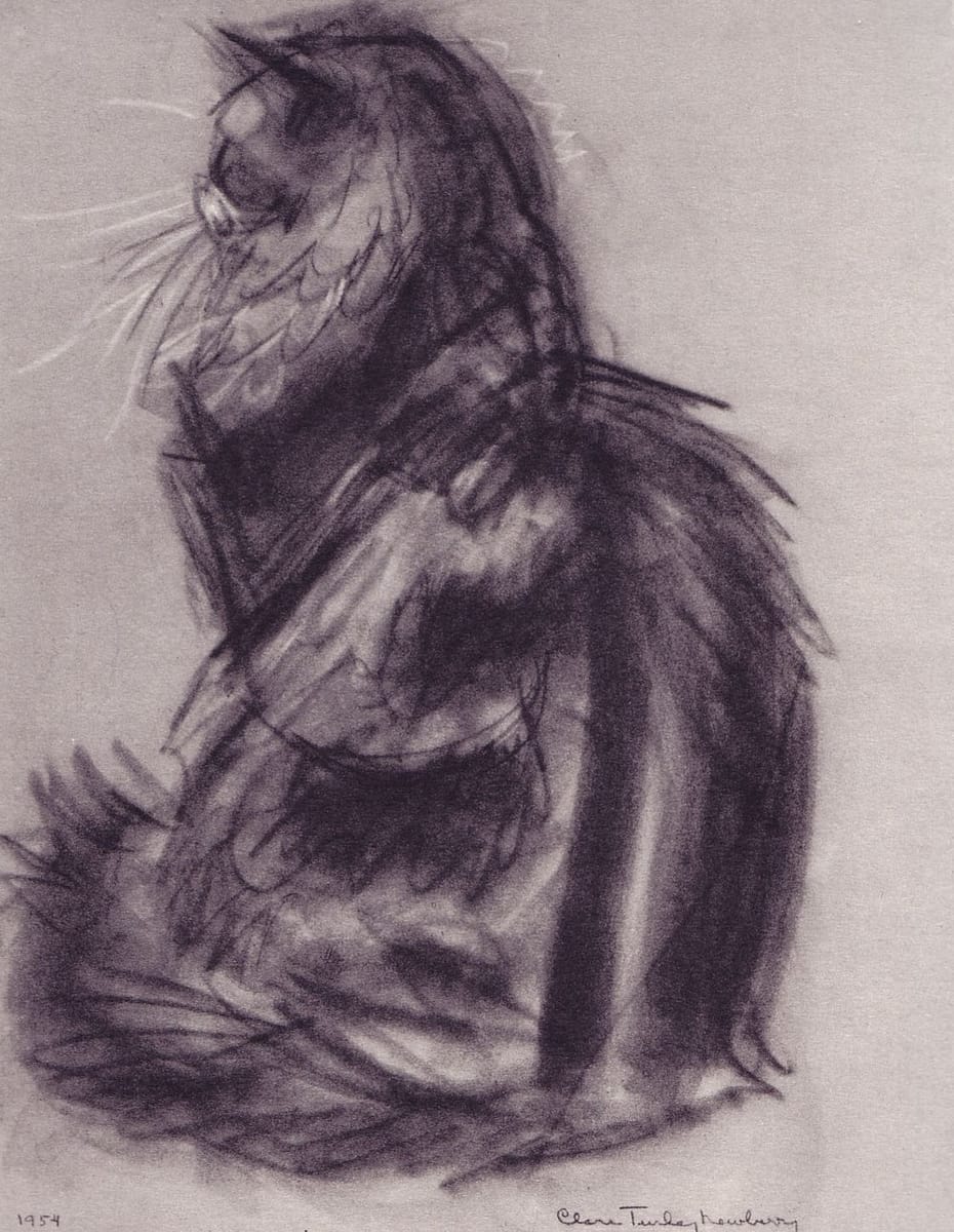 Artwork Title: Sunny-Land Pandora, Illustrations from Cats & Kittens, a Portfolio