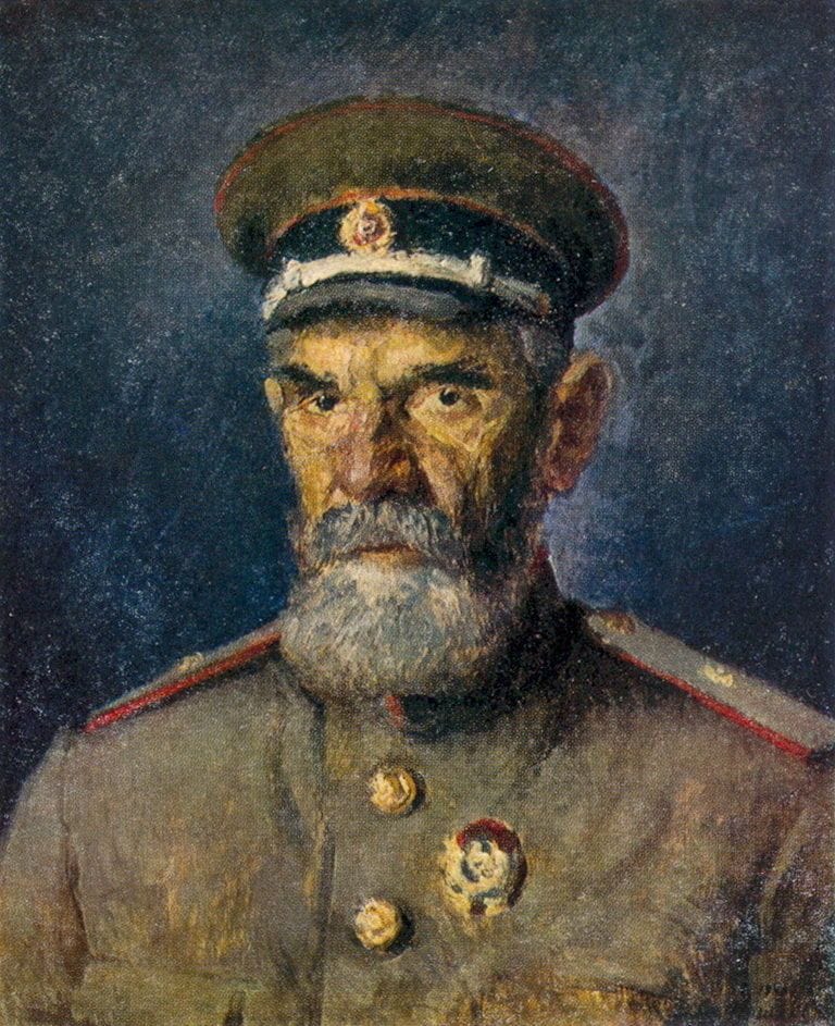 Artwork Title: Portrait of Major-General of Medical Services A. R. Zlobin