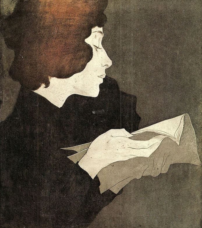 Artwork Title: La Liseuse