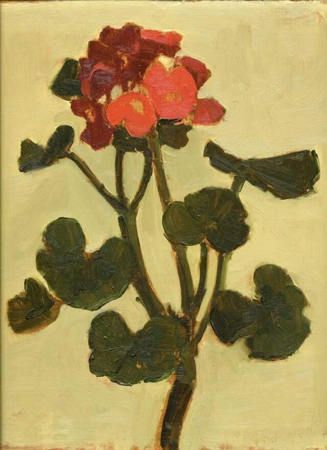 Artwork Title: Geranium