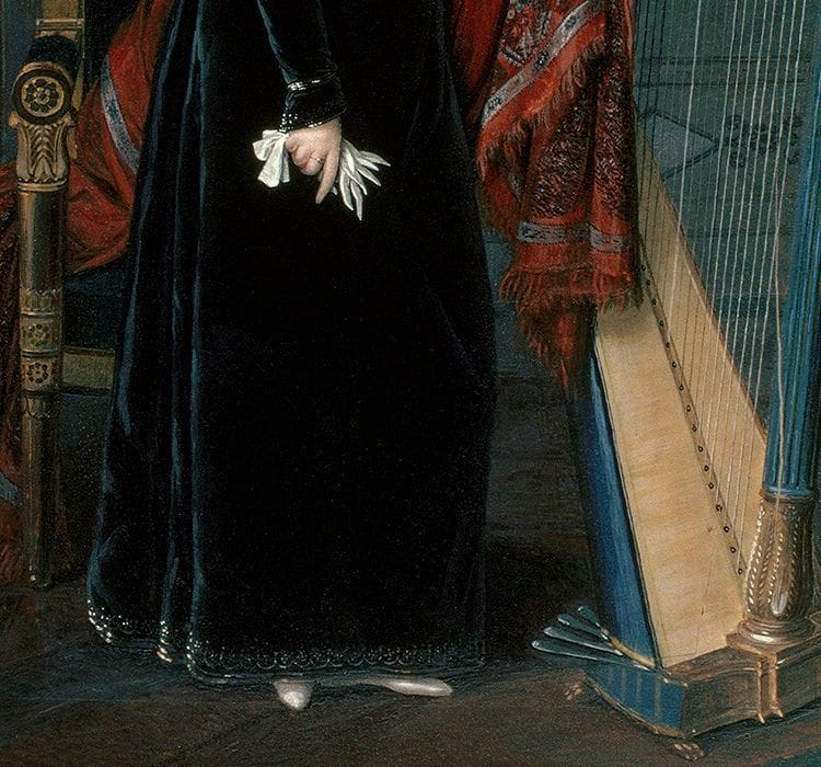 Artwork Title: La baronne de Benoist