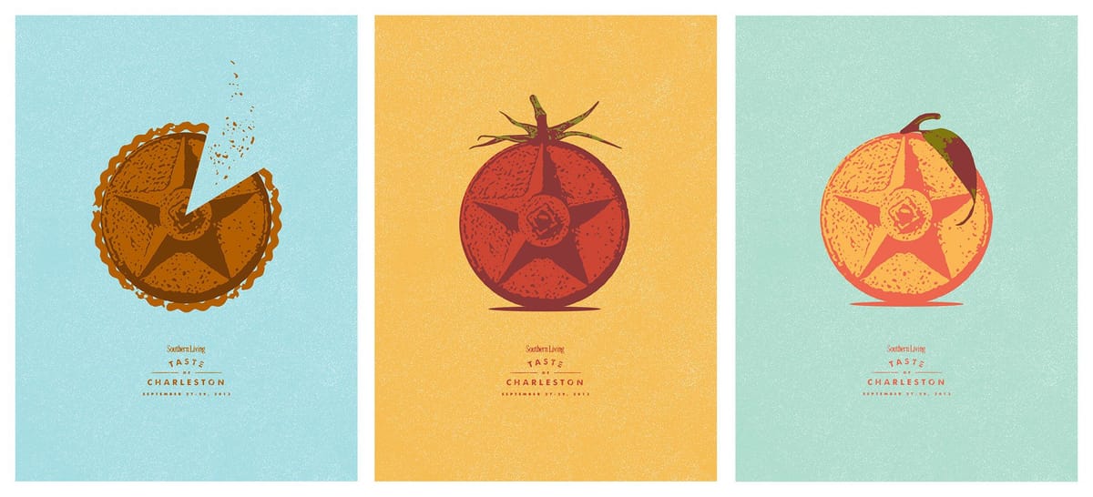 Artwork Title: Taste of Charleston Postersa