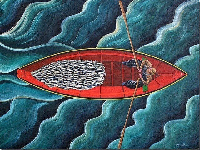 Artwork Title: Day’s Catch
