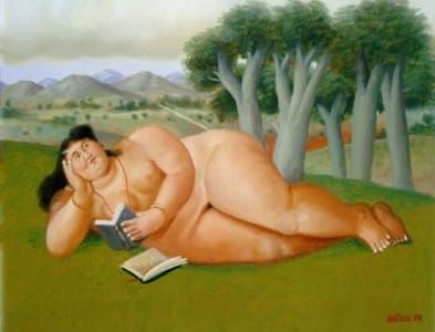 Artwork Title: Woman Reading