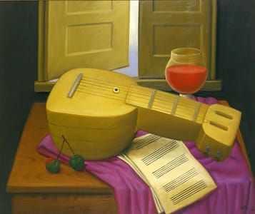 Artwork Title: Still Life With Mandolin
