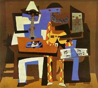 Artwork Title: Three Musicians