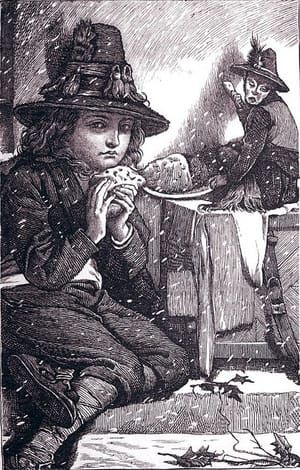 Artwork Title: Yesterday's Weather, Illustration from The Magic Mirror