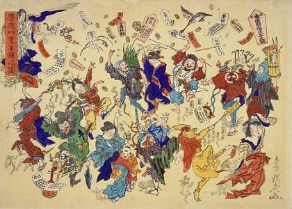 Artwork Title: Ee Ja Nai Ka scene