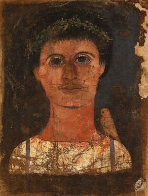 Artwork Title: Mummy Portrait Of A Young Man