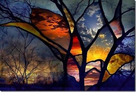 Artwork Title: Stained Glass