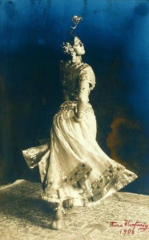 Artwork Title: Ruth St. Denise as Radha
