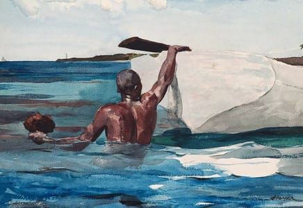 Artwork Title: The Sponge Diver