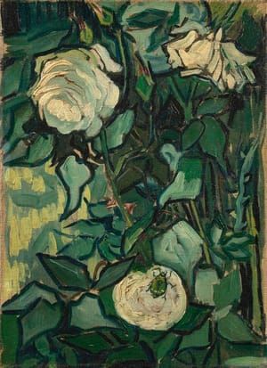 Artwork Title: Roses and Beetle