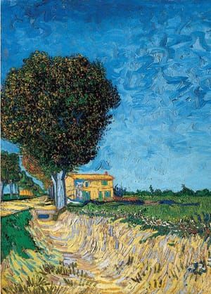 Artwork Title: A Lane near Arles