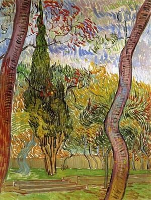 Artwork Title: The Garden of Saint-Paul Hospital