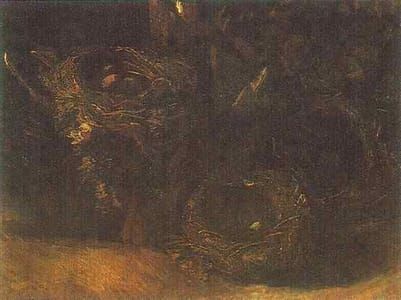 Artwork Title: Still Life With Three Birds' Nests