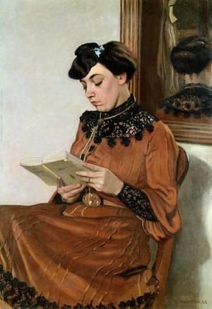 Artwork Title: Woman Reading