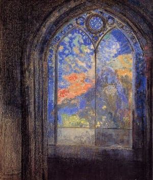 Artwork Title: Stained Glass Window