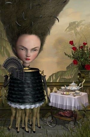 Artwork Title: Widow's Tea Party