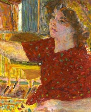 Artwork Title: Jeune femme peignant