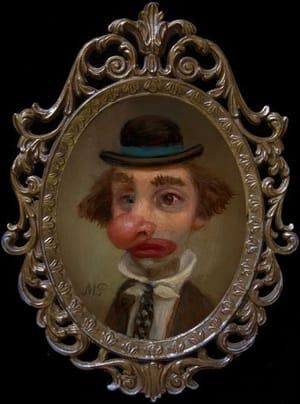 Artwork Title: Drunk Clown