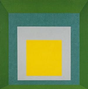 Artwork Title: Homage To The Square: Apparition