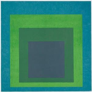 Artwork Title: Homage To The Square: Soft Spoken