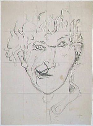 Artwork Title: Autoportrait à la grimace