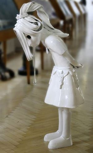 Artwork Title: Spitting Girl