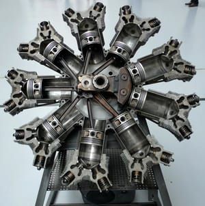 Artwork Title: Sternmotor: Hochamt
