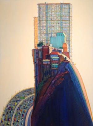 Artwork Title: Apartment Hill