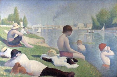 Artwork Title: Bathers At Asnieres