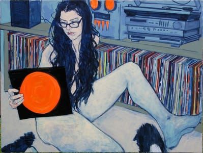 Artwork Title: Linna in My House