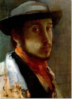 Artwork Title: Self Portrait in a Soft Hat