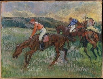 Artwork Title: Three Jockeys