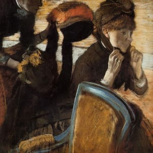 Artwork Title: At the Milliner’s