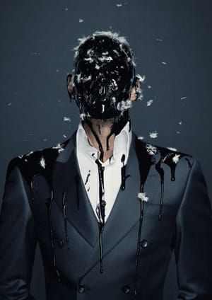 Artwork Title: Self Portrait Tar and Feathers