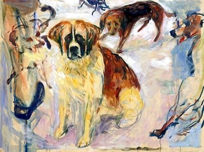 Artwork Title: In the Kennel