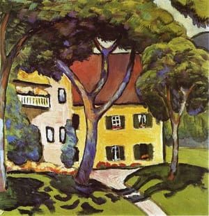 Artwork Title: Staudacher's House at Tegernsee