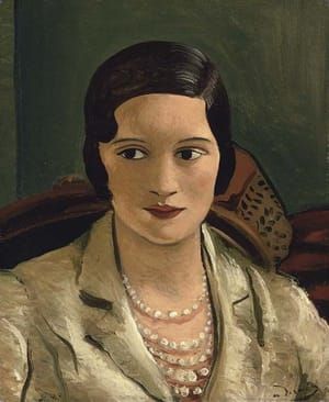 Artwork Title: Portrait de Femme au Collier